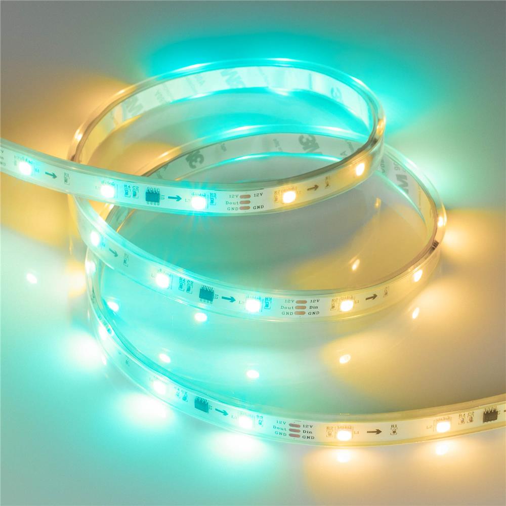 Светодиодная лента герметичная Arlight SPI-P-B30-12mm 12V RGB-PX3 (7.2W/m, IP66, 5060, 5m)