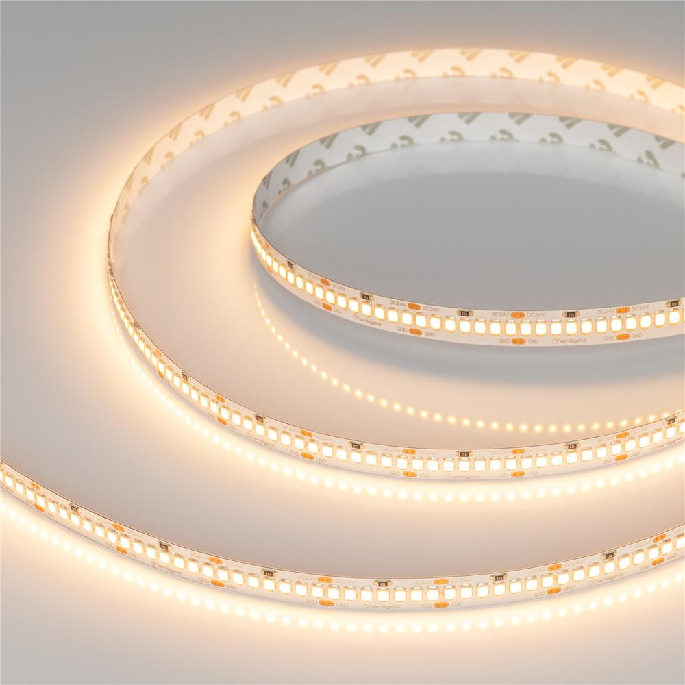 Светодиодная лента Arlight UL-A252-10mm 24V Warm2700 (11 W/m, IP20, 5m)