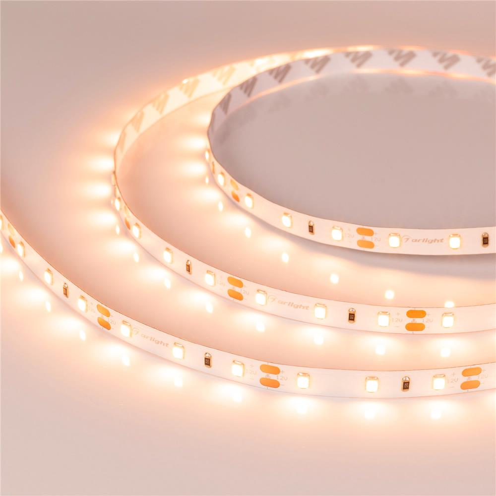 Светодиодная лента Arlight RT-A60-8mm 12V Warm2400 (7.2 W/m, IP20, 2835, 5m)