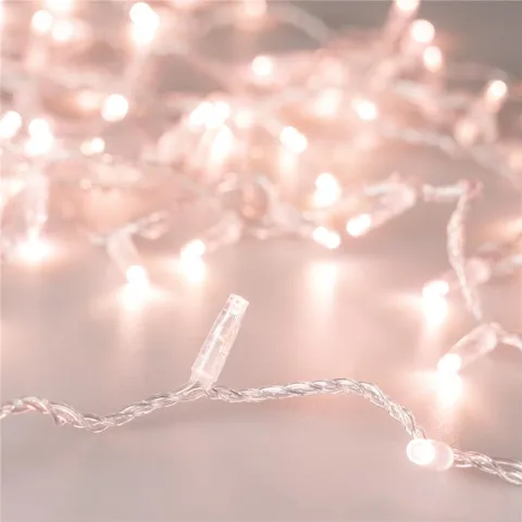 Светодиодная гирлянда Ardecoled ARD-STRING-CLASSIC-1000-CLEAR-100LED-PULSE Rose Gold (230V, 7W)