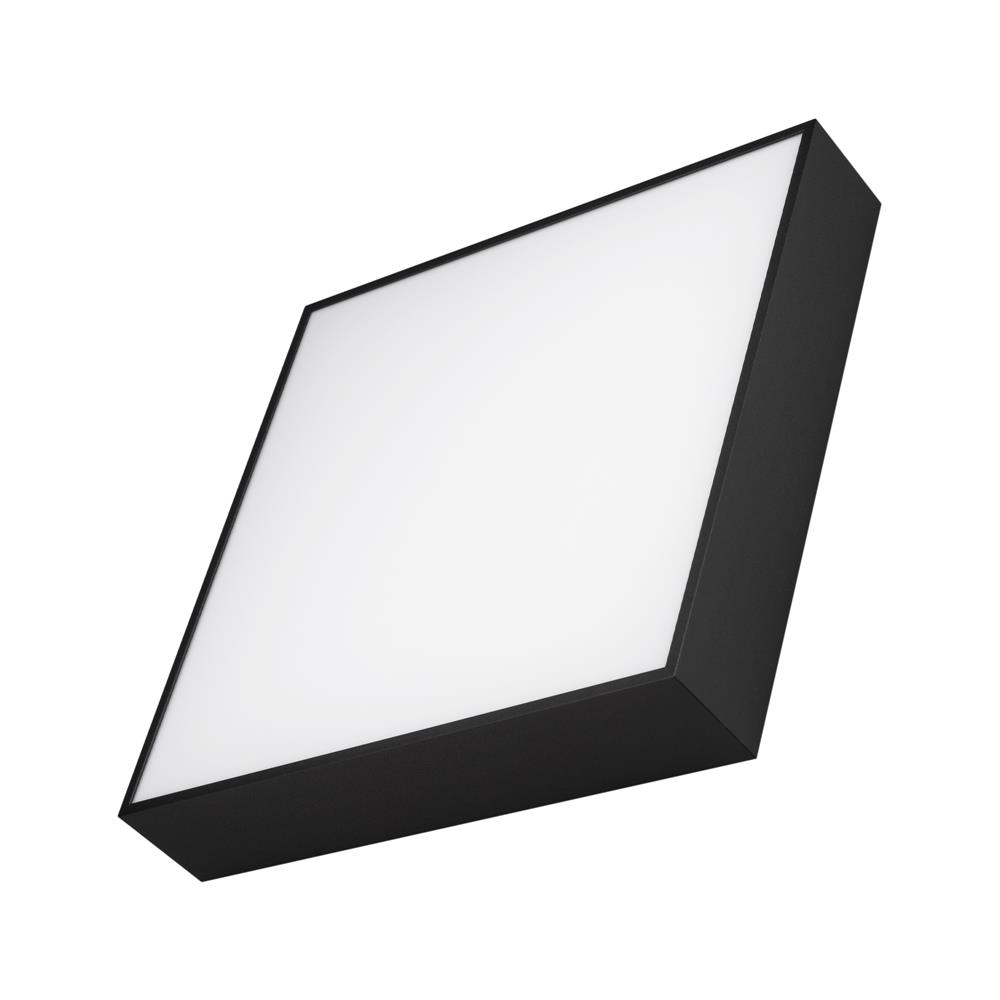 Светильник Arlight IM-QUADRO-EMERGENCY-3H-S350x350-33W Day4000 (BK, 120 deg, 230V)