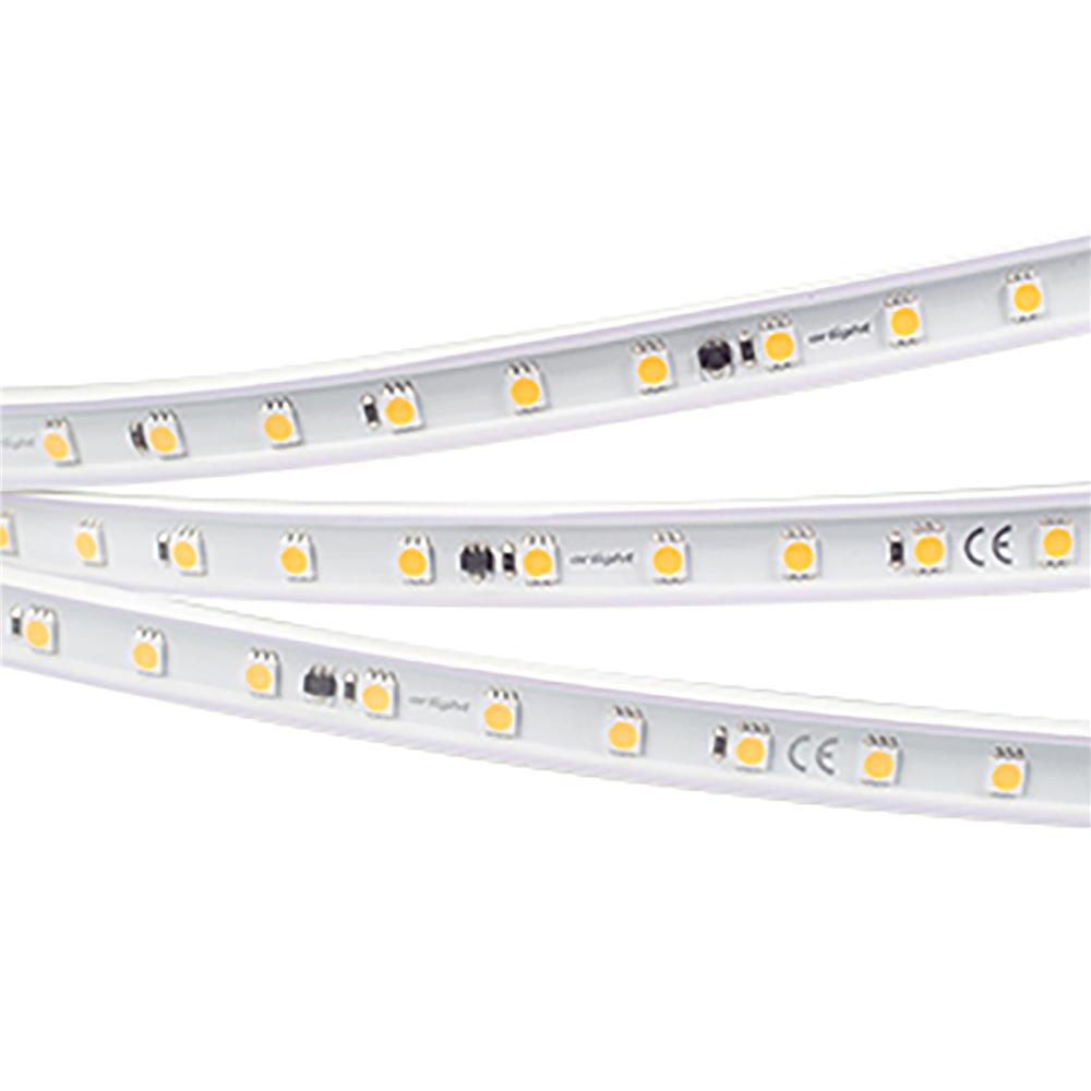 Светодиодная лента герметичная Arlight ARL-PV-B54-15.5mm 230V Warm3000 (8 W/m, IP65, 5060, 10m)