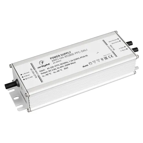 Блок питания Arlight ARPJ-UH-892800-PFC-DALI (250W, 2.8A)