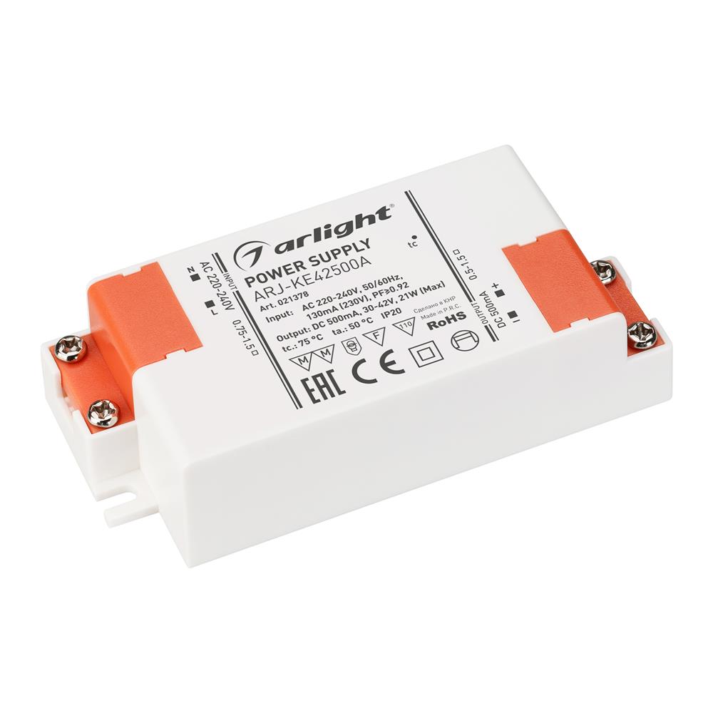 Блок питания Arlight ARJ-KE42500A (21W, 500mA, PFC)