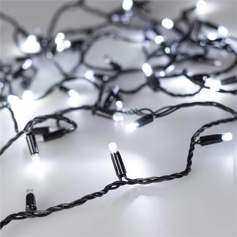 Светодиодная гирлянда Ardecoled ARD-STRING-CLASSIC-1000-BLACK-100LED-PULSE White (230V, 7W)