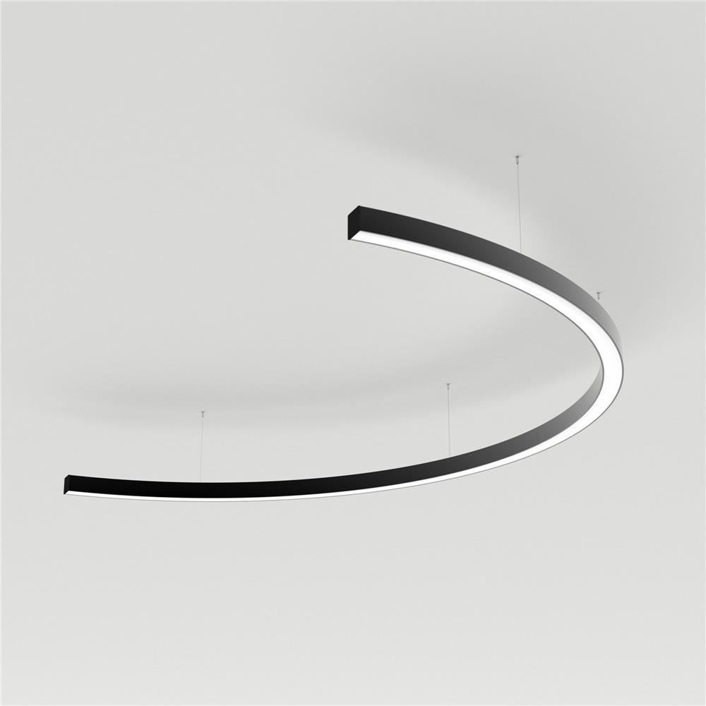 Светильник Arlight SP-LINE-HANG-ARC-C3535-D1500-61W Day4000 (BLACK, 230V)