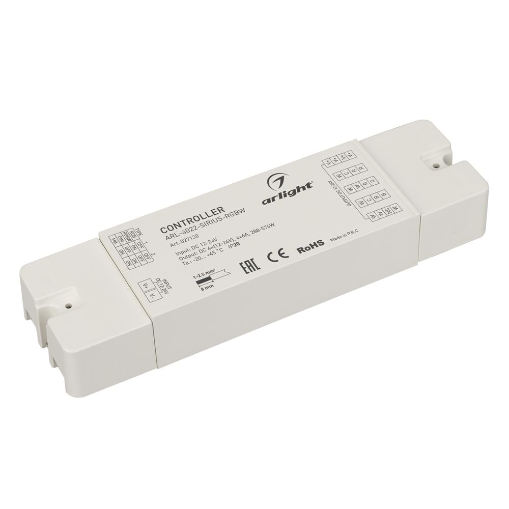Контроллер Arlight ARL-4022-SIRIUS-RGBW (12-24V, 4x6A, RF)