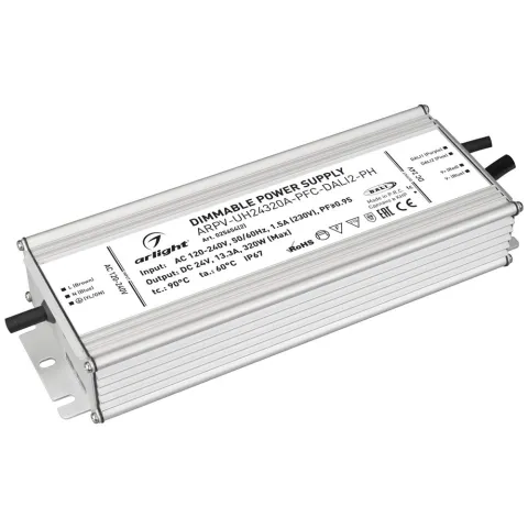 Блок питания Arlight ARPV-UH24320A-PFC-DALI2-PH (24V, 13.3A, 320W)