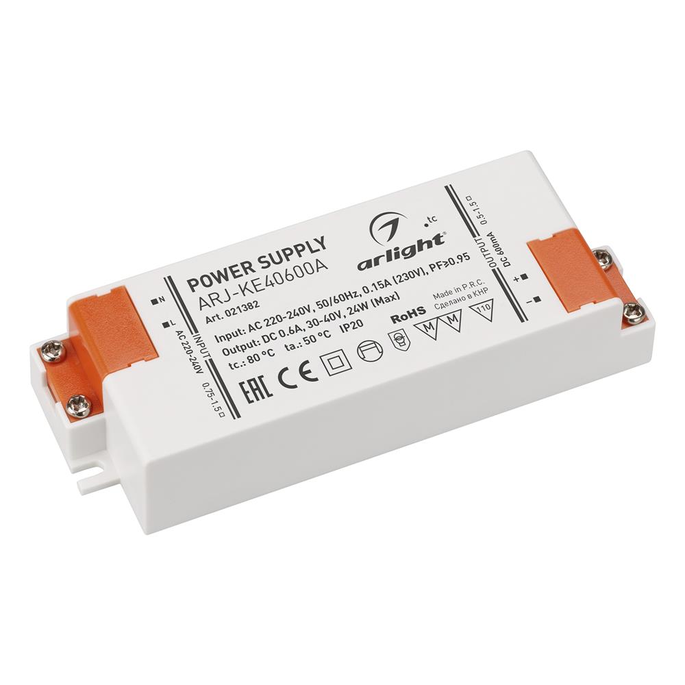 Блок питания Arlight ARJ-KE40600A (24W, 600mA, PFC)