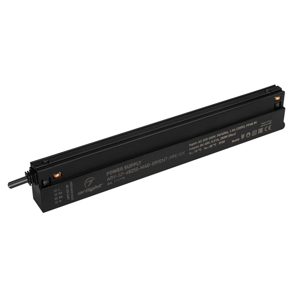 Блок питания Arlight ARV-SP-48250-MAG-ORIENT-PFC-BK (48V, 5.21A, 250W)