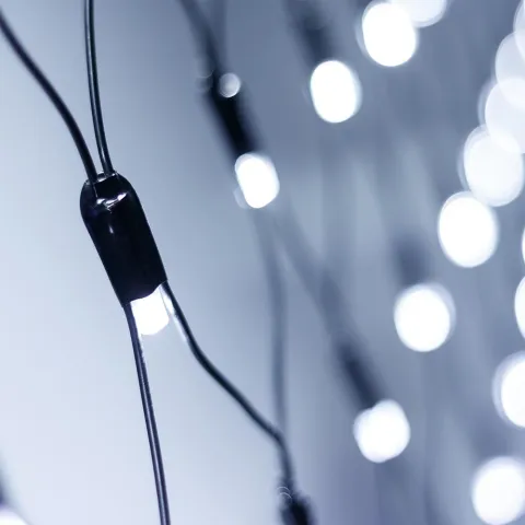 Светодиодная гирлянда Ardecoled ARD-NETLIGHT-CLASSIC-2500x2500-BLACK-432LED White (230V, 26W)