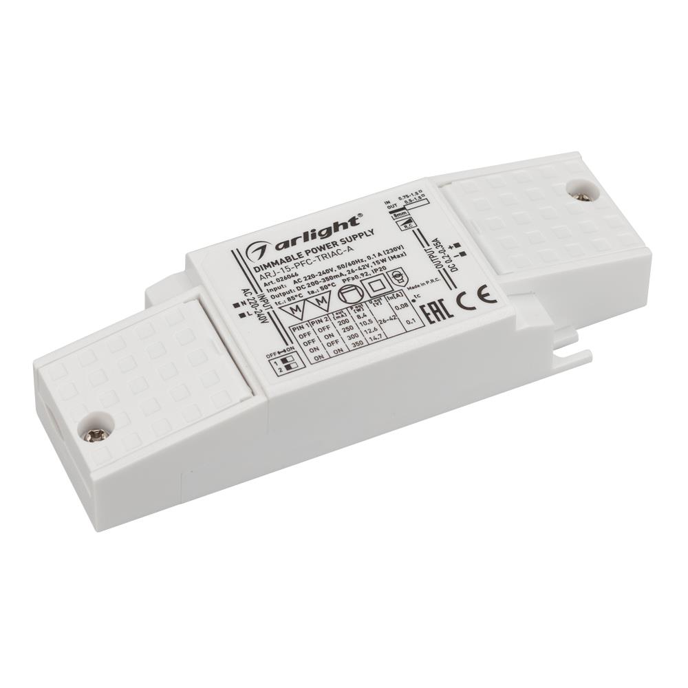 Блок питания Arlight ARJ-15-PFC-TRIAC-A (15W, 200-350mA)