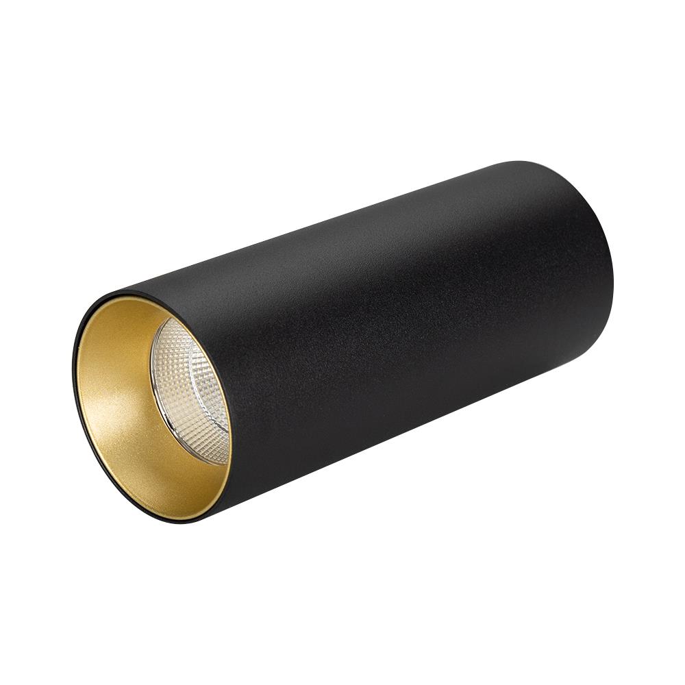 Светильник Arlight SP-POLO-SURFACE-R65-8W Day4000 (BK-GD, 40 deg)