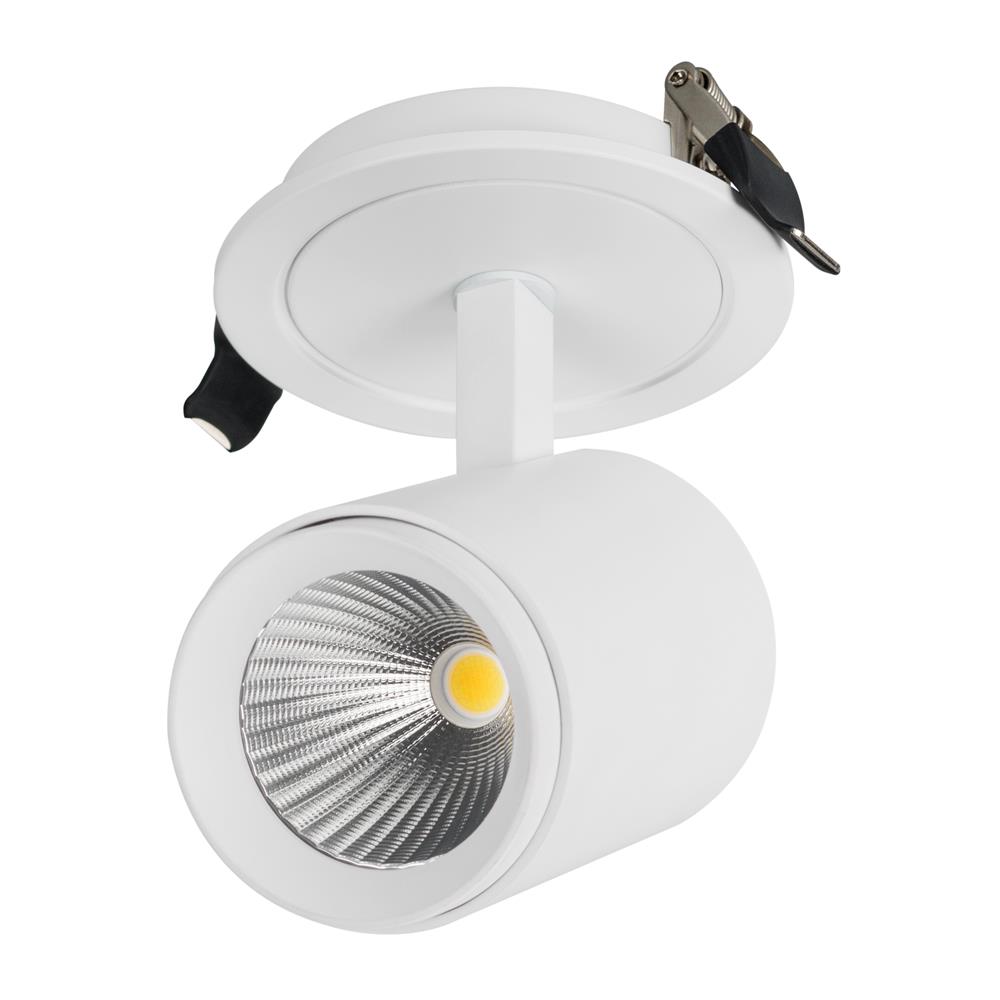 Светильник Arlight LGD-LUMOS-R62-9W Warm3000 (WH, 25 deg)