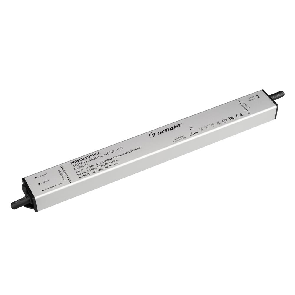 Блок питания Arlight ARPV-LG48060-LINEAR-PFC (48V, 1.25A, 60W)