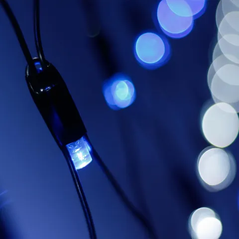 Светодиодная гирлянда Ardecoled ARD-NETLIGHT-CLASSIC-2500x2500-BLACK-432LED White/Blue (230V, 26W)