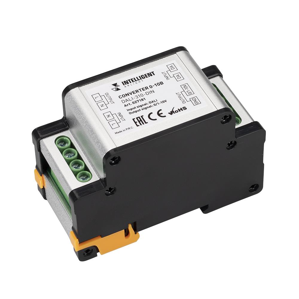 Конвертер Arlight 0-10В DALI-310-DIN (AC 230V, DALI, 0-10)